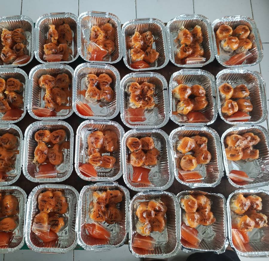 Dimsum mentai dalam kemasan